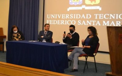 Fernando Reitz participó en conversatorio organizado por la Universidad Técnica Federico Santa María