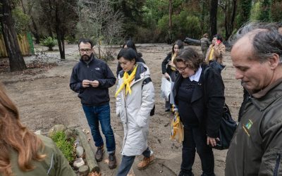 Embajadora de Tailandia en Chile visita el Jardín Botánico